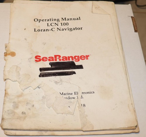 Searanger lcn 100 loran - loran, c