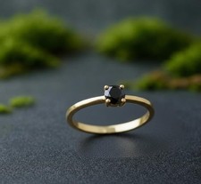 Anello Solitario Minimalista