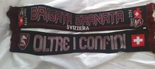 SCIARPA ULTRAS SALERNITANA GRUPPO "BRIGATA GRANATA SVIZZERA" 