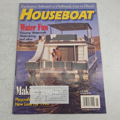 Houseboat magazine may 1996 - magazine,