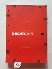 DUCATI 996 R 2001 manuale officina originale ENGLISH JAPANESE WORKSHOP MANUAL