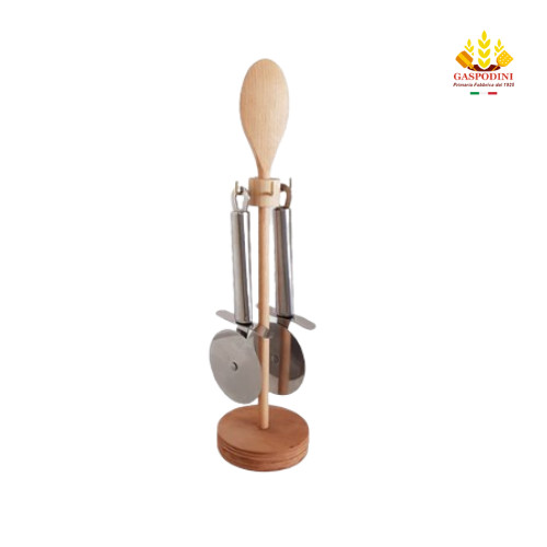 Supporto per rotelle pizza - rotelle,