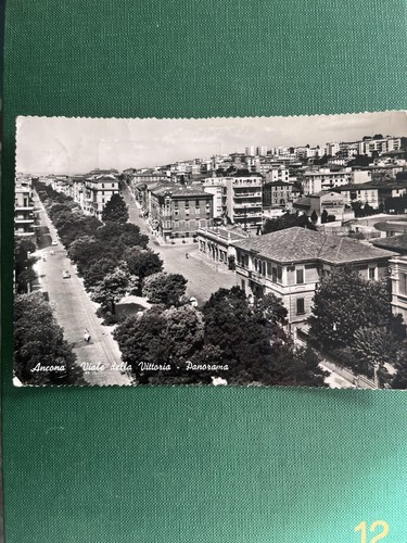 Cartolina ancona viale - -,
