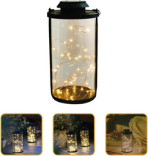 Lanterna solare a LED, a