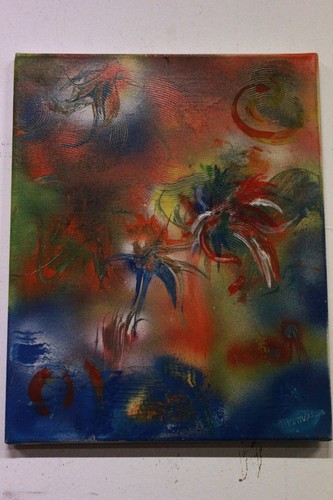 Dipinto quadro olio su tela - su,