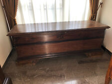 ANTICA VECCHIA CASSAPANCA IN NOCE EPOCA FINE 1700 L 172 X H 61 X P 56 STUPENDA