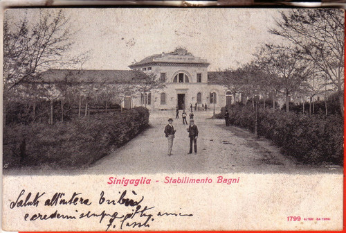 Cartolina senigallia fp - cartolina,