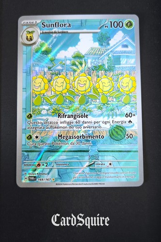 Pokemon sunflora 169 167 - 169/167, twm