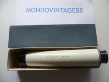 vecchia ottica microscopio optimum 30x30mm da laboratorio chimico made in japan