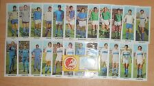 ED. PANINI LOTTO DI 25 FIGURINE CALCIATORI GIGANTE 1972-73 FUORI RACCOLTA ORIG.