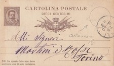 RC263 - INTERO POSTALE C5 COLLETTORIA CASTENASO (poco impressa) + GC FORLI'