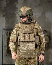 Portatarga tattico Multicam