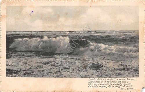 Cartolina postcard mare - mare,