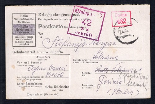 Germania ww2 cartolina - germania,