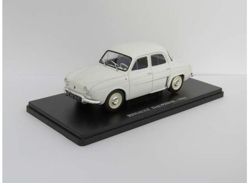 Renault dauphine white 1961 - white,