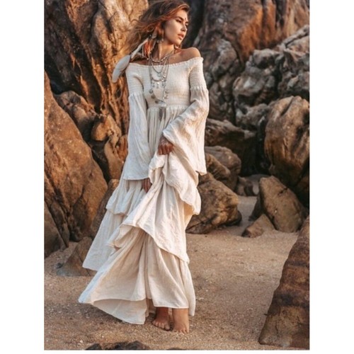 Maxi abito lucia spalle - lucia,
