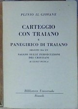 Plinio il giovane CARTEGGIO