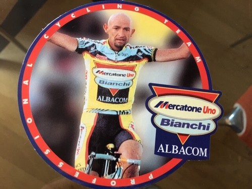 Ciclismo marco pantani - pantani, adesivo