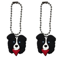 Bicchiere cane collie catena