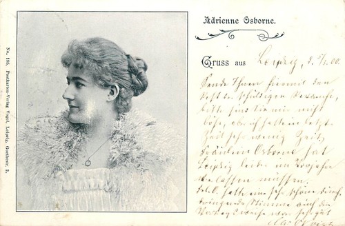 Cartolina tedesca cantante