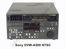 Sony DVW-A500 - Registratore