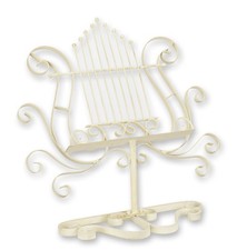 Un leggio per musica o menu in