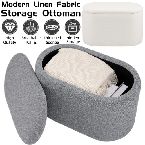 Pouf ovale con - pouf,