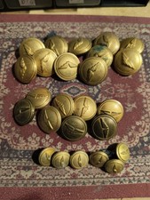 LOTTO 25 BOTTONI MILITARI