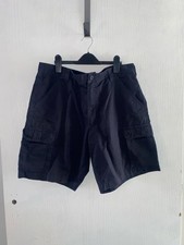 Pantaloncini stile cargo blu