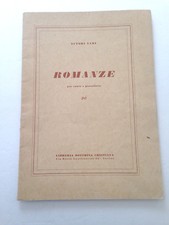 Vecchio spartito  Romanze per