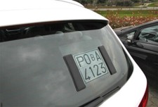 Porta Targa di Prova Magnetico