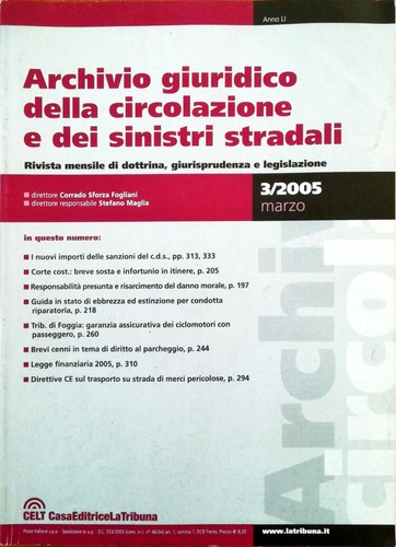 Archivio giuridico della - archivio,