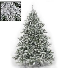 Albero di Natale innevato artificiale Tirolese cm 180 210 230 270 folto - Rotex