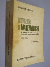 ISTITUZIONI DI MATEMATICHE per