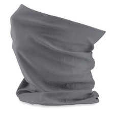 SCALDACOLLO BANDANA TUBOLARE SPORT INVERNO MOTO CICLISMO RUNNING  CALCIO GRIGIO