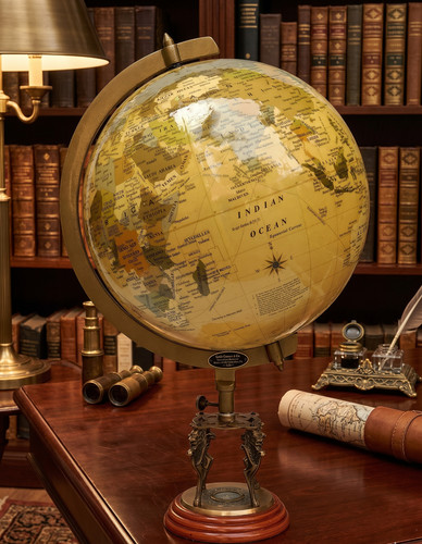 Antico mappamondo - , 20"