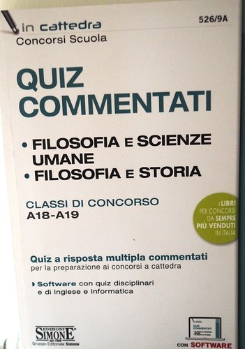 Quiz commentati filosofia - , e