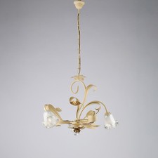 Lampadario Arte Povera Cesto