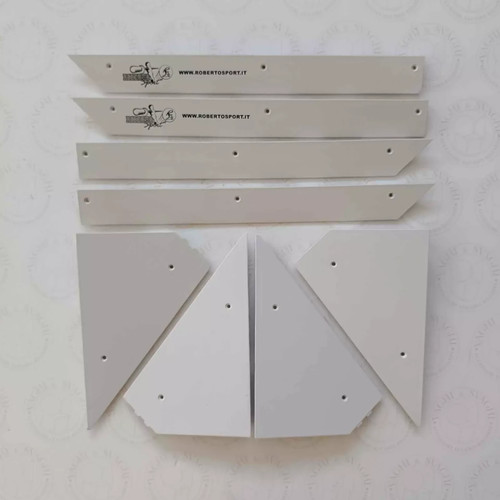 Fermavetro bianco - (,