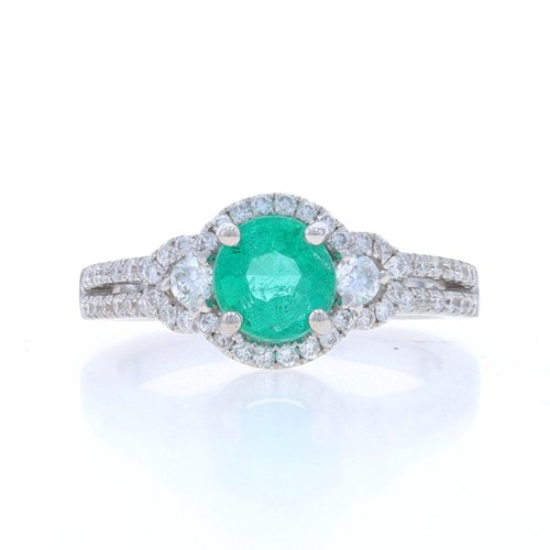Anello oro bianco con - bianco,
