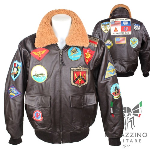 Giacca volo pelle - us, top
