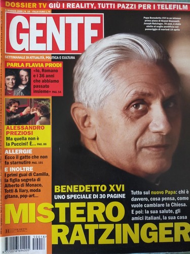 Settimanale gente 2005 - gente, 18/2005