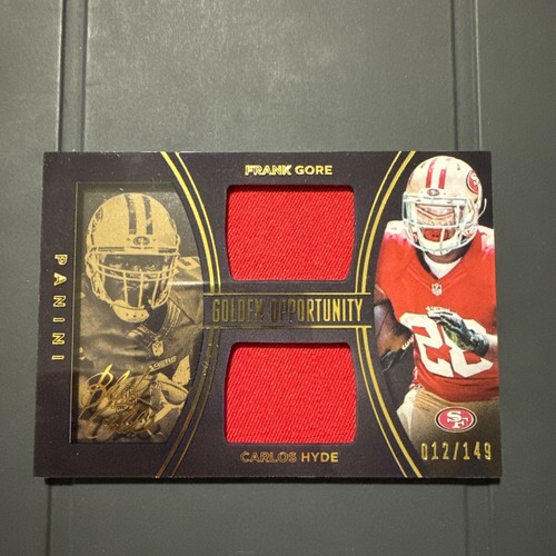 2014 panini black gold frank - gold,