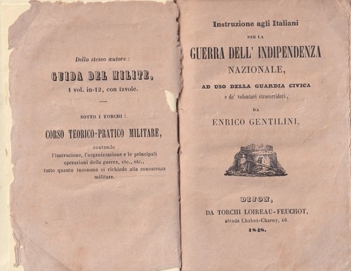 Gentilini istruzione guerra - gentilini,
