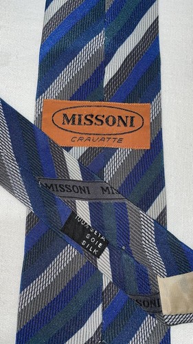 Cravatta missoni 100 seta - missoni, 100%