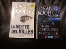  2 LIBRI DEAN KOONTZ:  IN UN