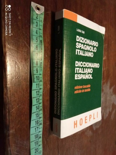Libro dizionario spagnolo - libro:,