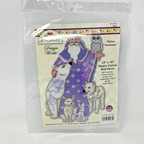 Babbo natale plastica tela kit - tela,