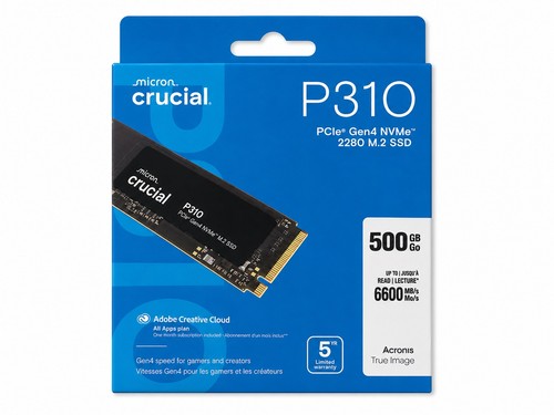 Crucial p310 ssd 500gb - crucial,
