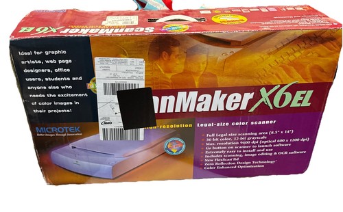 Scanner microtek scanmaker - microtek,